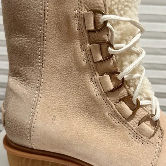 🌹SOREL🌹 Phoenix Short Leather Waterproof Boots Size: 6.5 - Picture 9 of 15